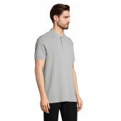 PACIFIC - PACIFIC HEREN POLO - L - Zuiver Grijs