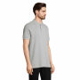 PACIFIC - PACIFIC HEREN POLO - L - Zuiver Grijs
