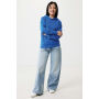 IQONIQ Yengo recycled katoen hoodie met steekzakken, royal blue (L)