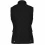Gewatteerde damesbodywarmer black XS Gewatteerde damesbodywarmer black XS