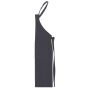 Apron with Bib carbon one size