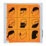 Elastische bandana TRENDY oranje