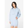 Ecologische sweaterjurk met capuchon Aquamarine XS Ecologische sweaterjurk met capuchon Aquamarine XS