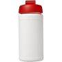 Baseline® Plus 500 ml sportfles met flipcapdeksel - Wit/Rood Baseline® Plus 500 ml sportfles met flipcapdeksel - Wit/Rood