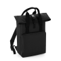 Rugzak met dubbel hengsel Black One Size Rugzak met dubbel hengsel Black One Size