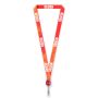 rPET sublimatie badge‑reel keycord