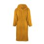 Bathrobe Hooded Gold Yellow, S/M, 420 gr/m²