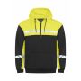 7104 1/2 ZIP HOODIE PGL Black/Yellow XXL