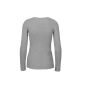 LADIES LONG SLEEVE TEE-SHIRT, SPORT GREY, L, NEUTRAL