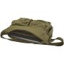 Calli 13" GRS laptoptas van gerecycled nylon - Bosgroen