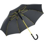 AC midsize umbrella FARE® Style black-yellow