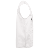 Gilet polykatoen multizakken White XS