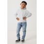 IQONIQ Yengo kids recycled katoen hoodie met steekzakken, light heather grey (910)