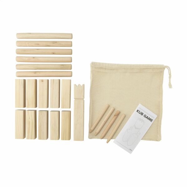 Kingdom Kubb Outdoor Game Spiel - holz Kingdom Kubb Outdoor Game Spiel - holz