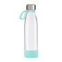 Fles RETUMBLER-myTOULON GLASS - lichtblauw, zilver, transparant Fles RETUMBLER-myTOULON GLASS - lichtblauw, zilver, transparant