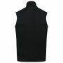 Ecologische uniseks bodywarmer van microfleece black XS