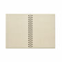 GRASS BOOK - A5 notitieboek graspapier - Beige