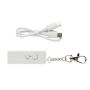 Cliq it RCS gerecyclede plastic sleutelhangercamera, wit