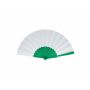 Waaier plastic &amp; polyester - Groen