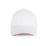Sportpet Met 6  Panelen White / Red One Size