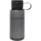 Ryder 900 ml RCS gecertificeerde RPET sportfles met multifunctioneel deksel - Zwart