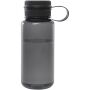 Ryder 900 ml RCS gecertificeerde RPET sportfles met multifunctioneel deksel - Zwart