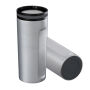 Thermobeker RETUMBLER-mySTEELONE - donkergrijs, zilver, wit