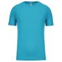 Functioneel sportshirt Light Turquoise 3XL