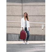 Bobby Hero Small, anti-diefstal rugzak, rood, zwart