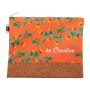 CreaBeauty Cork L RPET - custom made make-up tas