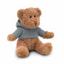 JOHNNY - Teddybeer met sweatshirt - Grijs