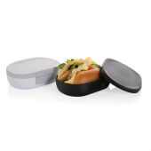 Avira Atlas RCS gerecyceld plastic 700ML lunchbox, wit, grijs