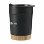 Kobe Bamboo RCS Recycled Steel 350 ml koffiebeker Kobe Bamboo RCS Recycled Steel 350 ml koffiebeker