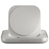 Zens 15 W magnetische oplader voor nachtkastje - Wit