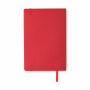 BRETA - A5 gerecycled notitieboek - Rood