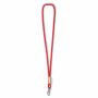 Polyester koord-keycord met bamboe plaatje