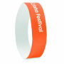 TYVEK - 1 Vel met 10 event armbandjes - Oranje