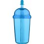 rPet Drinkbeker met rietje Glow 500 ml lichtblauw rPet Drinkbeker met rietje Glow 500 ml lichtblauw