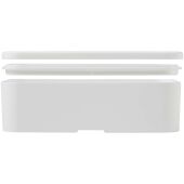 MIYO POP 700 ml lunchbox met één laag - Wit MIYO POP 700 ml lunchbox met één laag - Wit