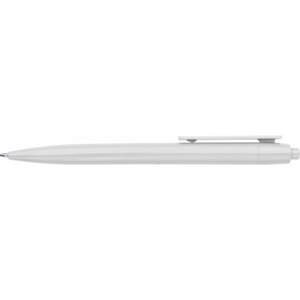 Balpen Gerald | Gerecycled | Grote clip - wit Balpen Gerald | Gerecycled | Grote clip - wit