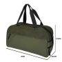 NORLÄNDER PU Retro Sporttas Napolitana Groen
