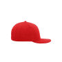 6 Panel Pro Cap Style red/red one size