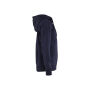 Dames hooded sweatshirt met rits