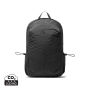KENTO URBAN RCS  recycled nylon 15,6 inch rugzak met voorvak, zwart