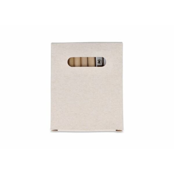 8 piece colouring set in recycled milkcarton box