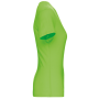 Dames-T-shirt BIO150 IC V-hals Lime XS