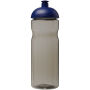 H2O Active® Eco Base 650 ml sportfles met koepeldeksel - Charcoal/Koningsblauw