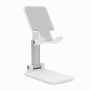 Opvouwbare telefoonhouder DESK KING wit