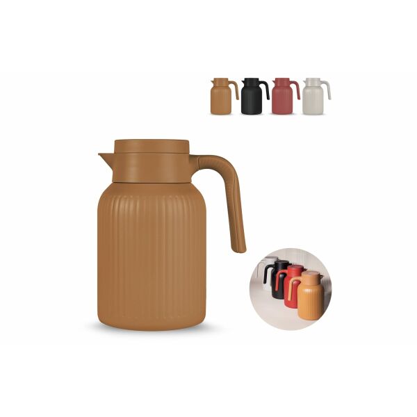 Sagaform Trine Thermoskan (gerecycled) 1.5 L - Zwart Sagaform Trine Thermoskan (gerecycled) 1.5 L - Zwart