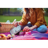 Black+Blum RVS Lunchbox Groot, olijfgroen